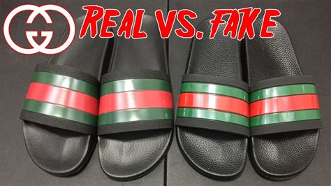 real gucci slides vs fake